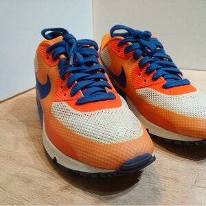 Nike Orange and Blue Women's Sneakers